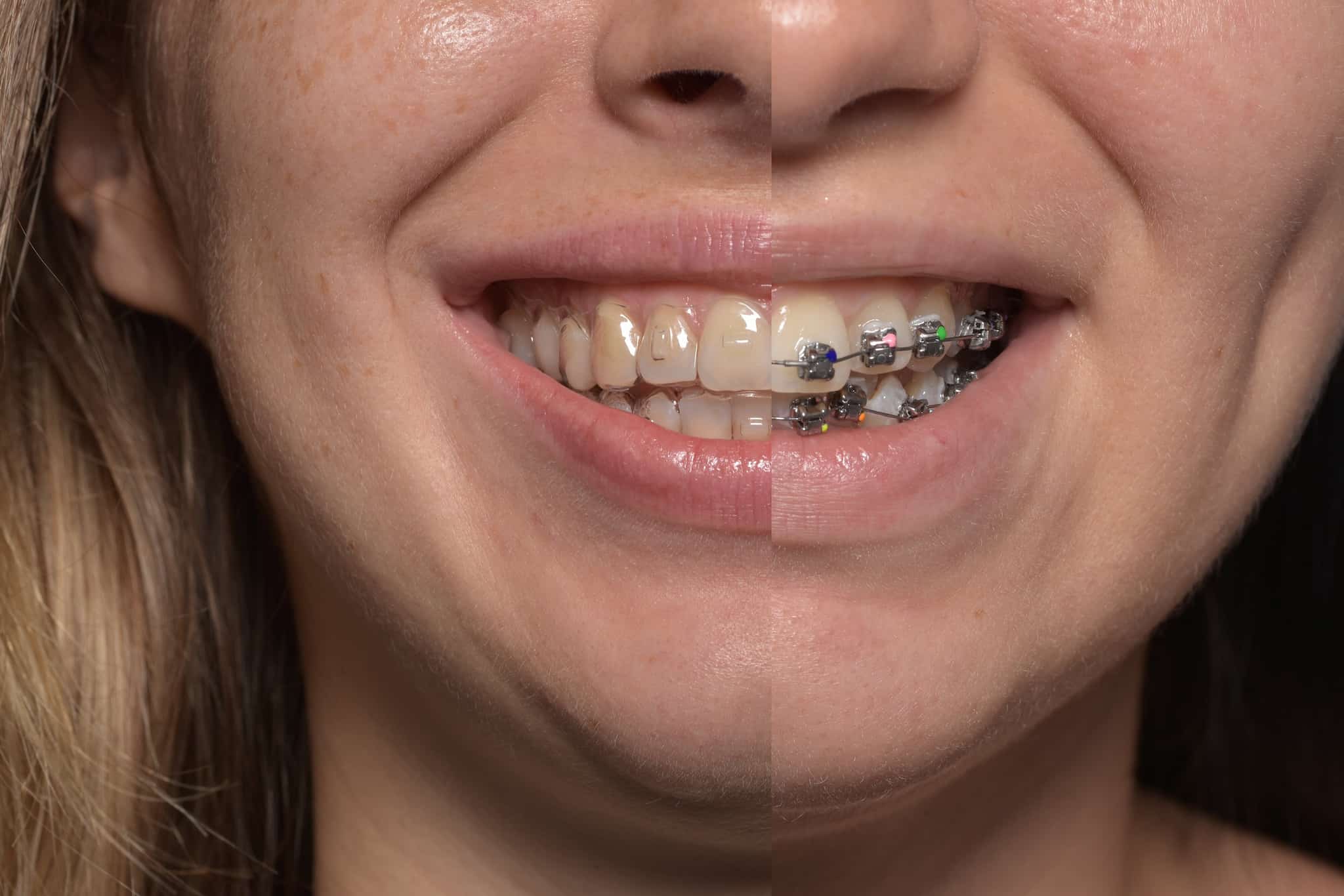 Разница между брекетами и элайнерами Разница между брекетами и элайнерами