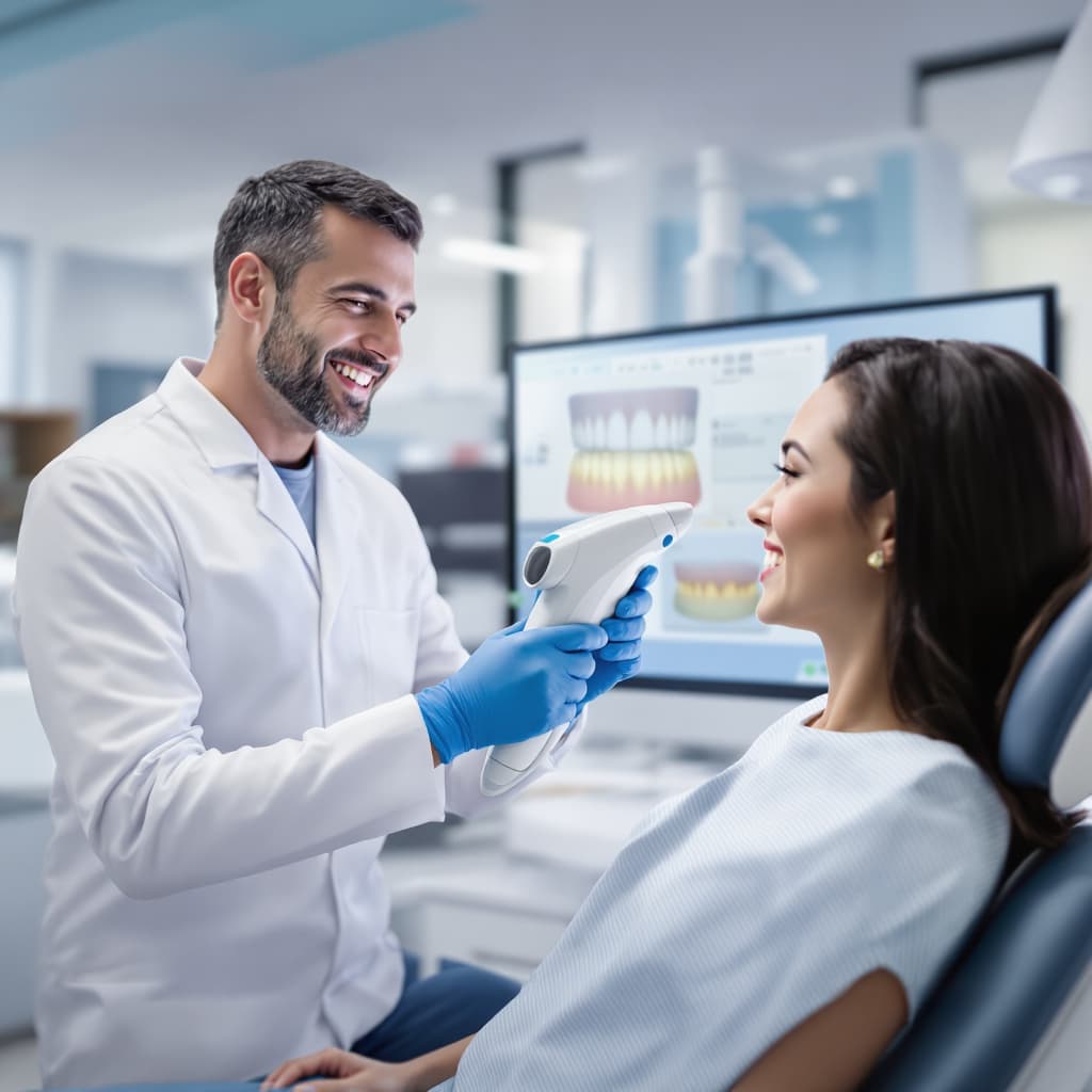 Цифровое сканирование зубов Цифровое сканирование зубов