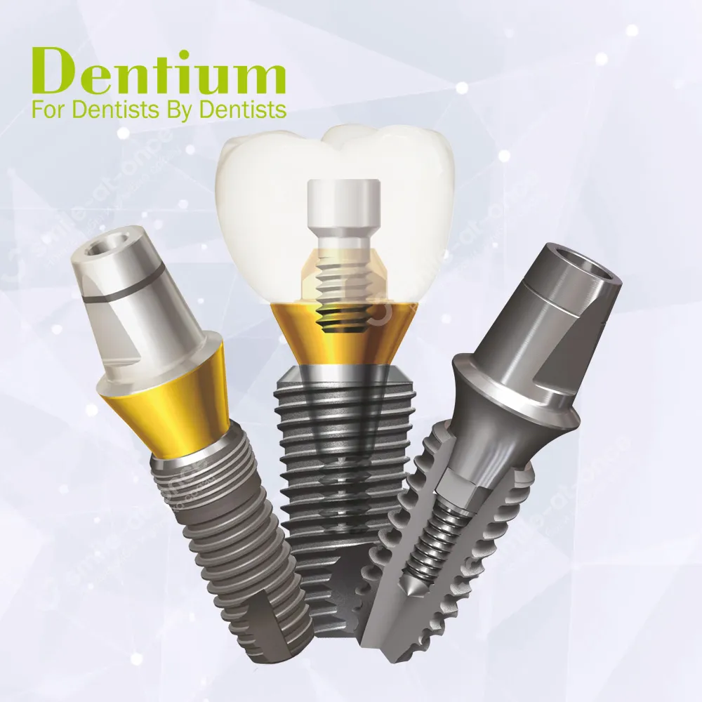 Имплантация системы Dentium (Корея) Имплантация системы Dentium (Корея)