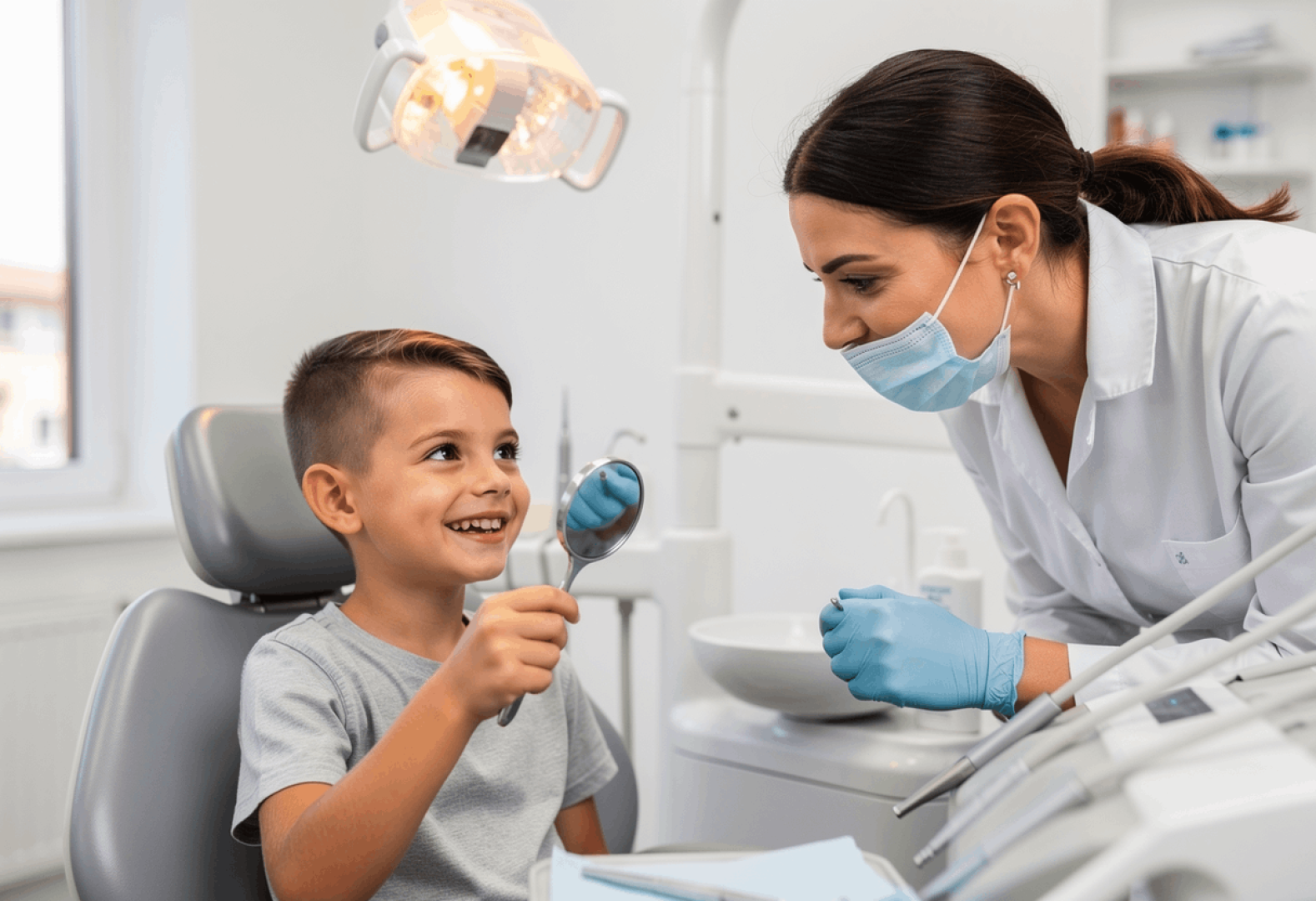 Лечение гингивита у детей