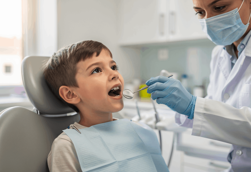 Профилактические осмотры ребенка у стоматолога