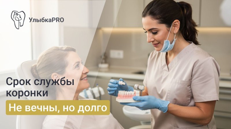 Сколько служат зубные коронки и как продлить срок службы