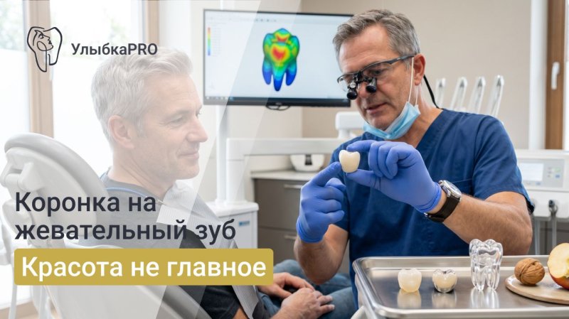 Какие коронки лучше ставить на жевательные зубы