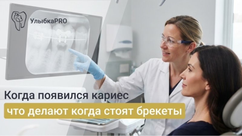 Лечение кариеса при брекетах: можно ли лечить зубы во время ортодонтического лечения