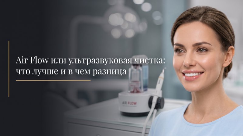 Air Flow или ультразвуковая чистка: что лучше и в чем разница