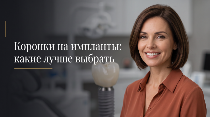 Коронки на импланты: какие лучше выбрать