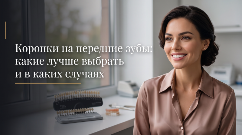 Коронки на передние зубы: какие лучше выбрать и в каких случаях
