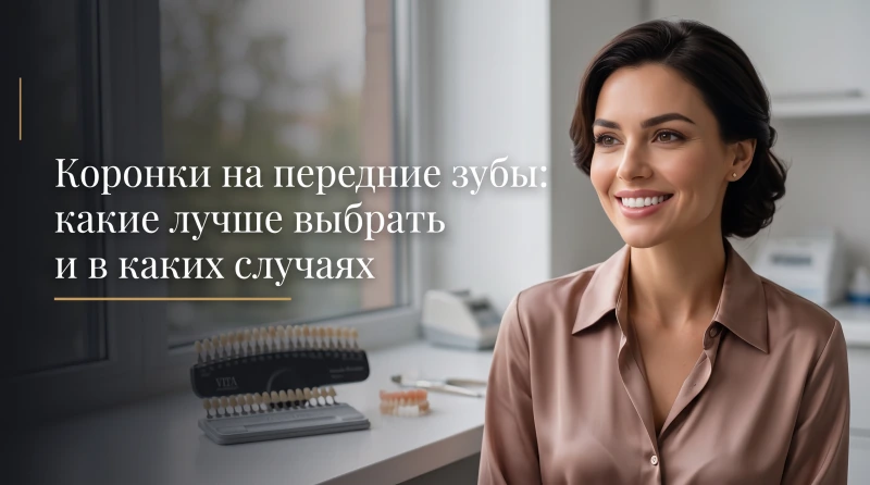 Коронки на передние зубы: какие лучше выбрать и в каких случаях