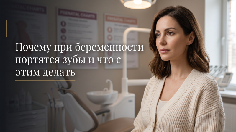 Почему при беременности портятся зубы и что с этим делать
