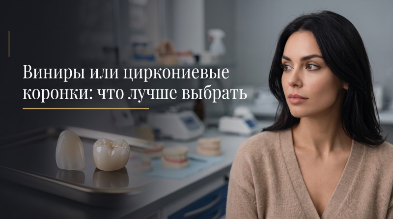 Виниры или циркониевые коронки: что лучше выбрать