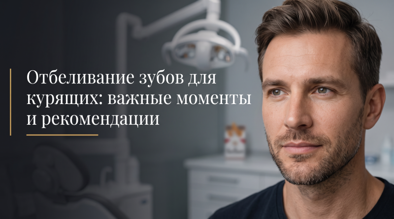 Отбеливание зубов для курящих: важные моменты и рекомендации