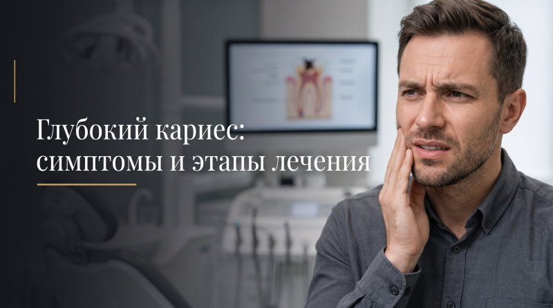 Глубокий кариес: симптомы и этапы лечения