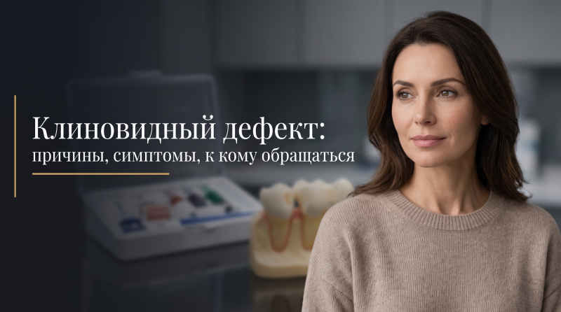 Клиновидный дефект: причины, симптомы, к кому обращаться