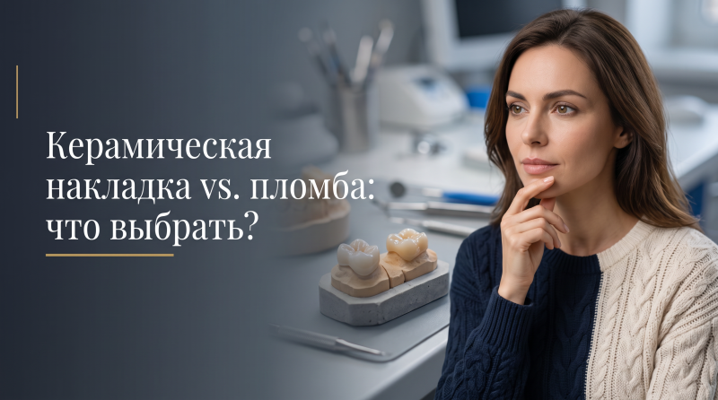 Керамическая накладка vs. пломба: что выбрать?