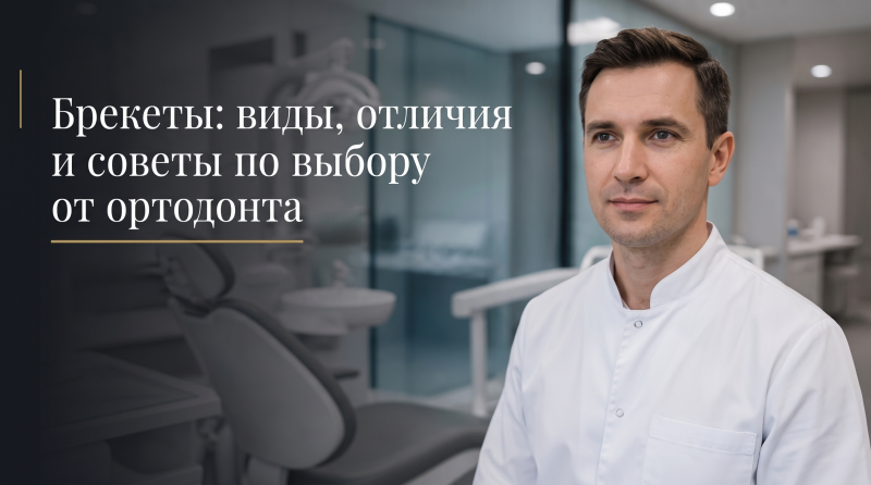 Брекеты: виды, отличия и советы по выбору от ортодонта