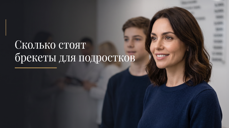 Сколько стоят брекеты для подростков