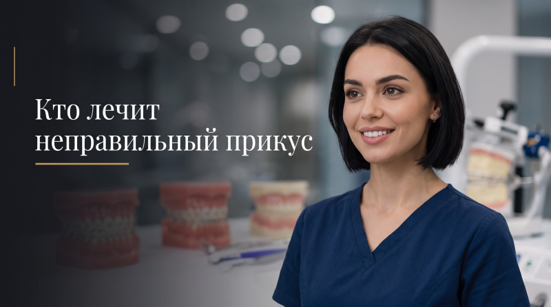 Кто лечит неправильный прикус