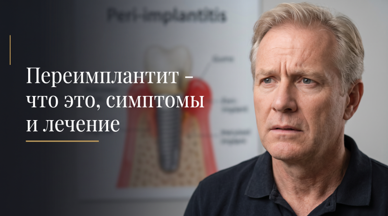Переимплантит - что это, симптомы и лечение
