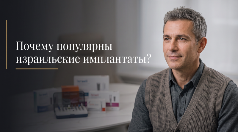Почему популярны израильские имплантаты?