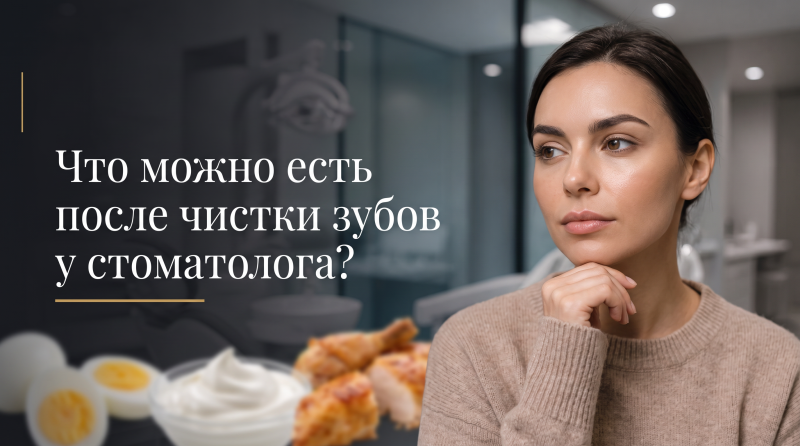 Что можно есть после чистки зубов у стоматолога?