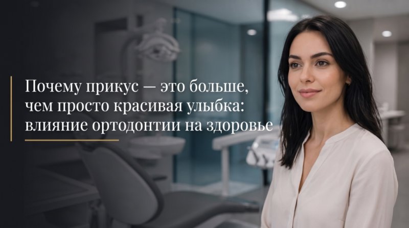 Почему прикус — это больше, чем просто красивая улыбка: влияние ортодонтии на здоровье