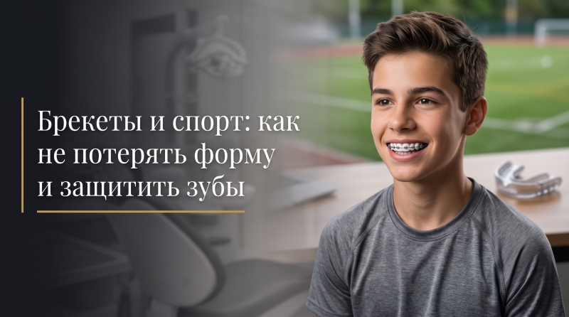Брекеты и спорт: как не потерять форму и защитить зубы