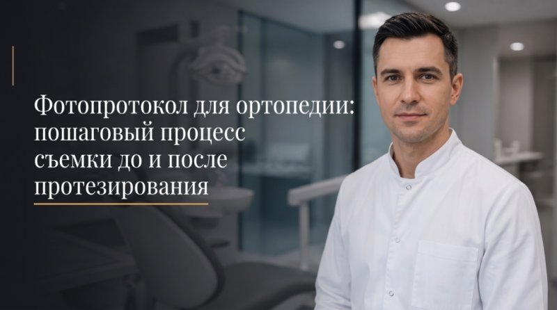 Фотопротокол для ортопедии: пошаговый процесс съемки до и после протезирования
