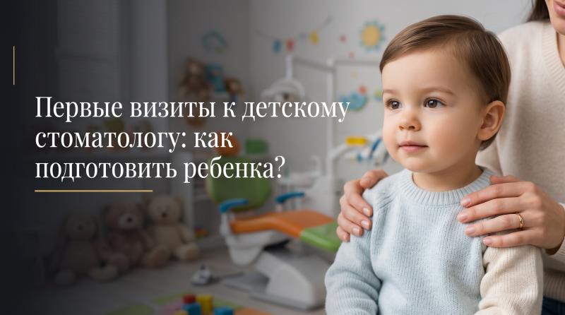 Первые визиты к детскому стоматологу: как подготовить ребенка?
