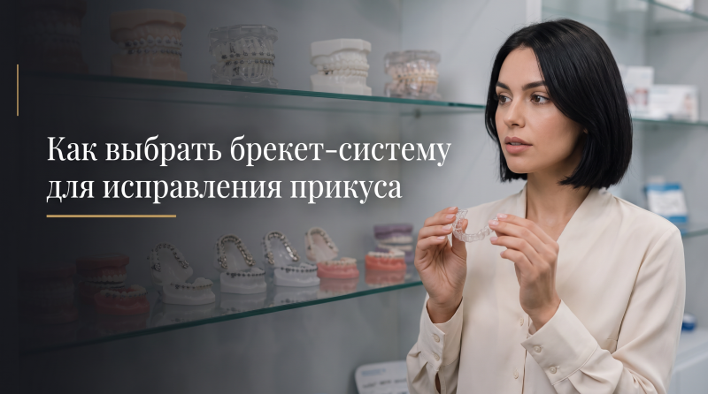 Как выбрать брекет-систему для исправления прикуса