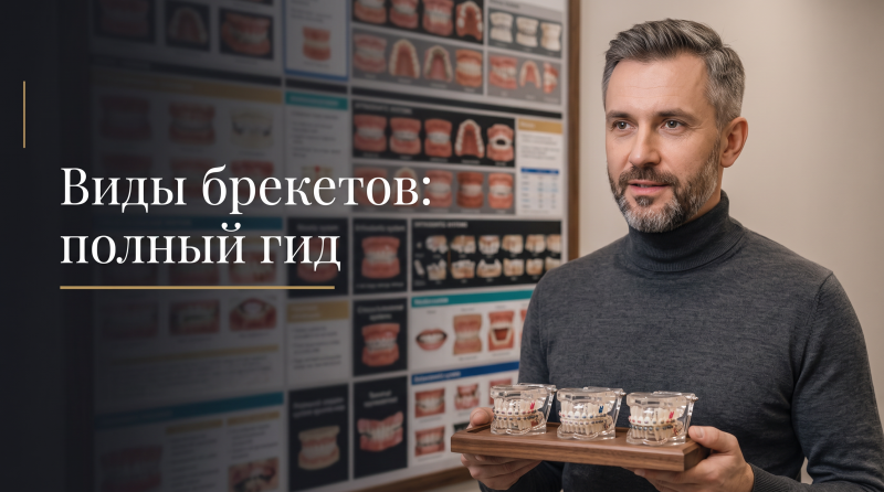Виды брекетов: полный гид