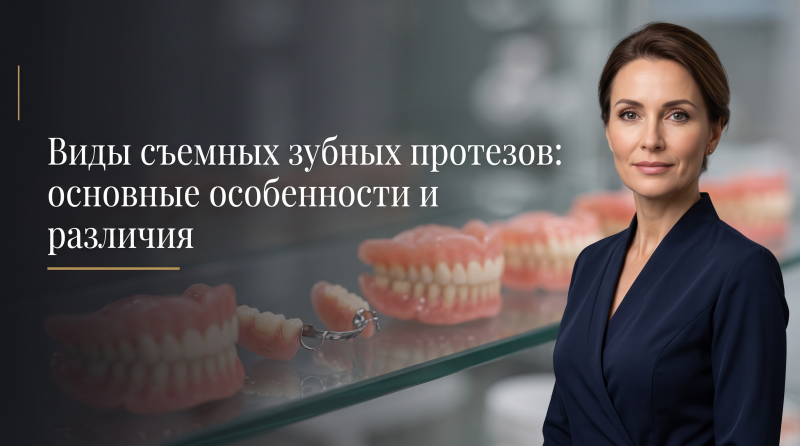 Виды съемных зубных протезов: основные особенности и различия