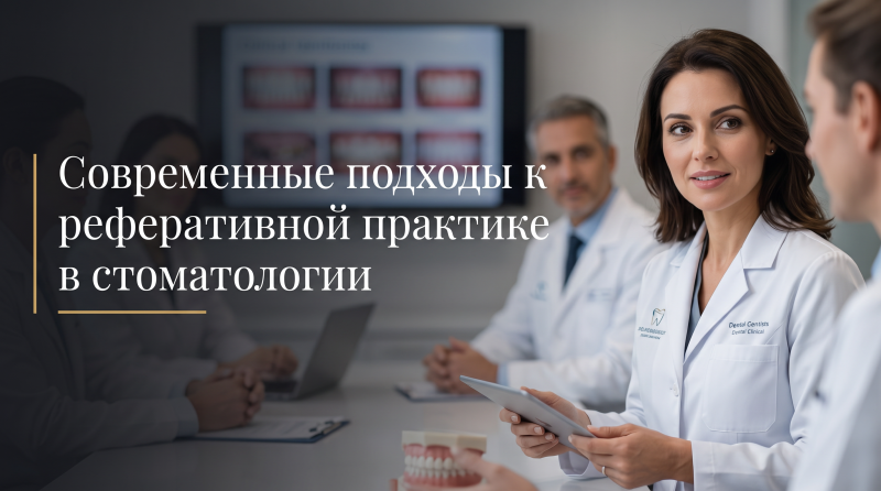 Современные подходы к реферативной практике в стоматологии
