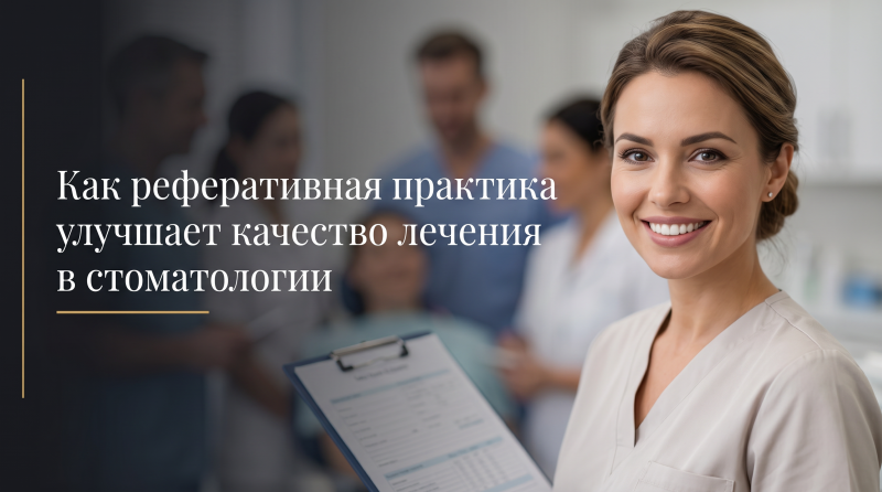 Как реферативная практика улучшает качество лечения в стоматологии