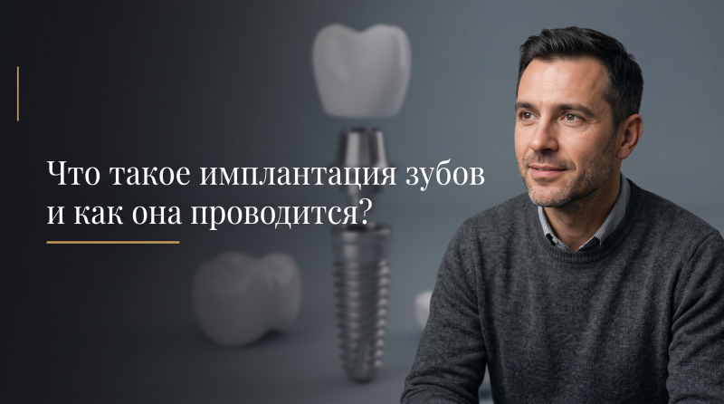 Что такое имплантация зубов и как она проводится?