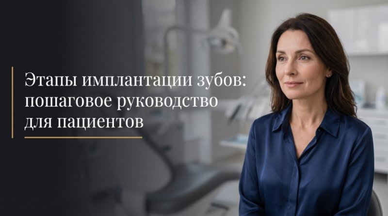 Этапы имплантации зубов: пошаговое руководство для пациентов