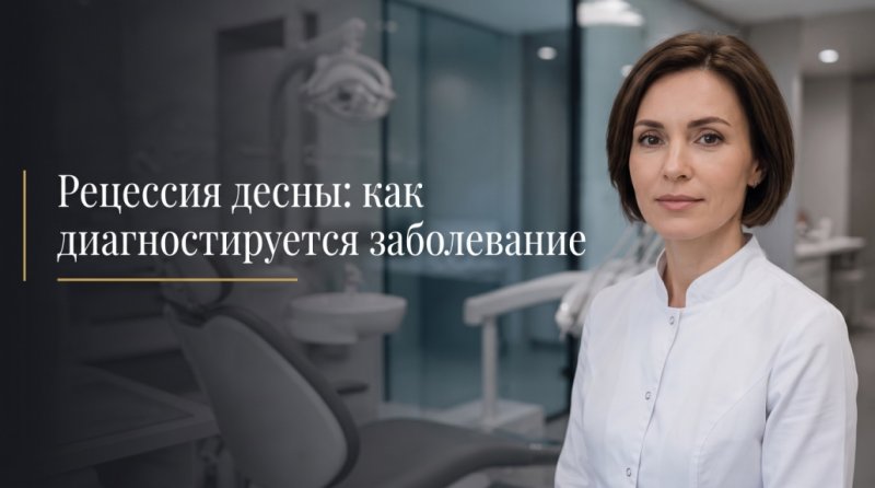 Рецессия десны: как диагностируется заболевание