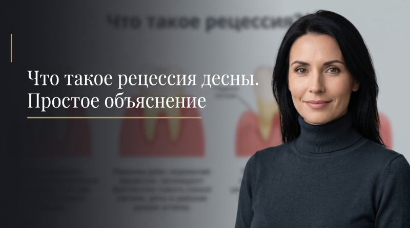 Что такое рецессия десны. Простое объяснение