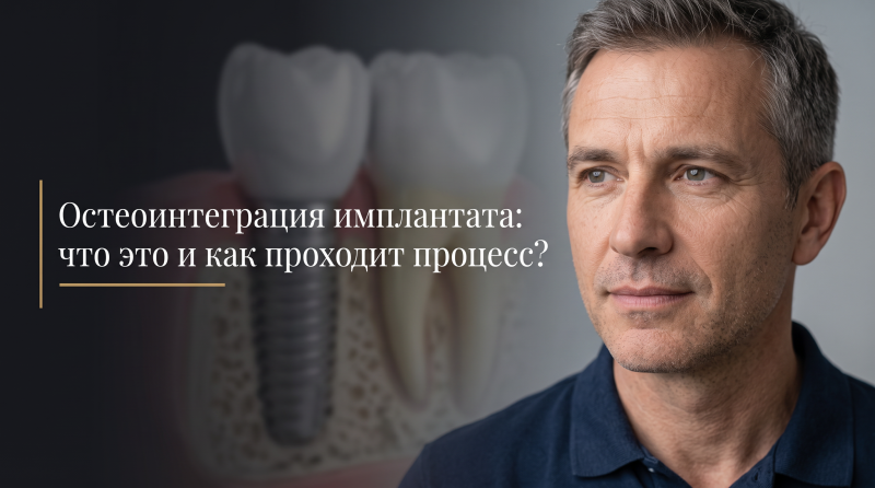 Остеоинтеграция имплантата: что это и как проходит процесс?
