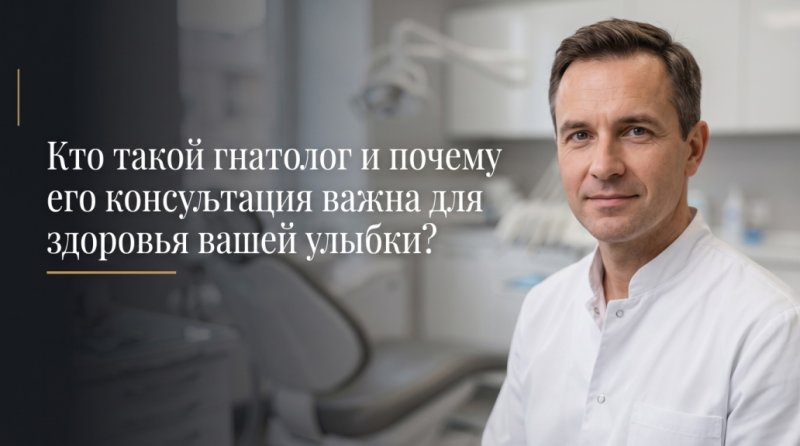 Кто такой гнатолог и почему его консультация важна для здоровья вашей улыбки?