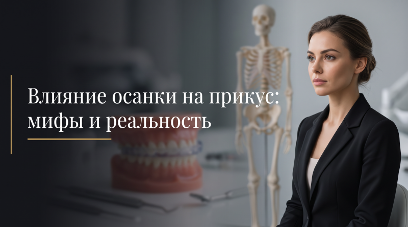 Влияние осанки на прикус: мифы и реальность