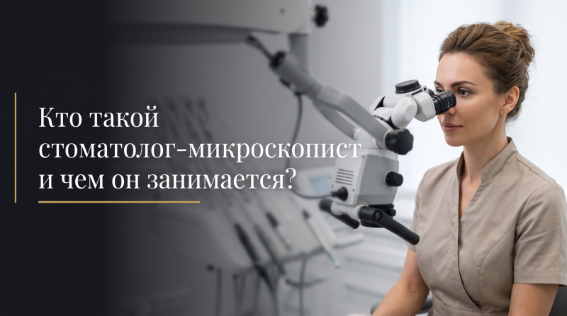 Кто такой стоматолог-микроскопист и чем он занимается?