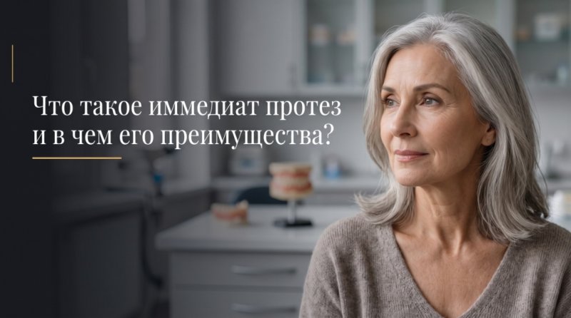 Что такое иммедиат протез и в чем его преимущества?